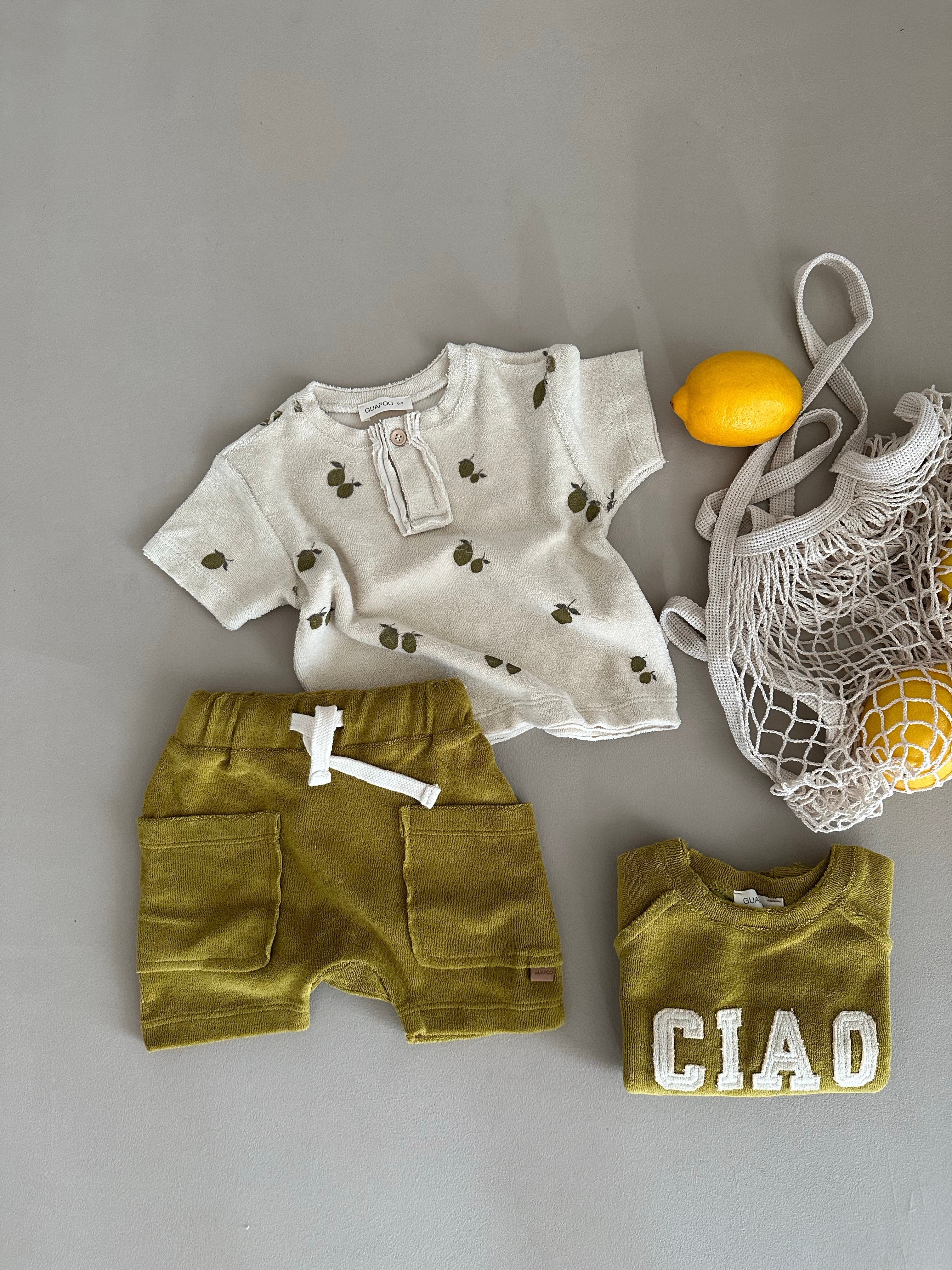 FROTTEE SHORTS | OLIVE GREEN